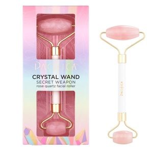 Pacifica crystal wand rose quartz facial roller